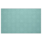 Elegant Classy Blauwgroen Mosaic Geometric Pattern Stof (Fat Quarter)