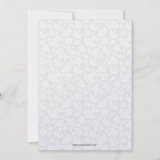 Elegant Classy Corporate party Invitation Kaart (Achterkant)