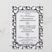 Elegant Classy Corporate party Invitation Kaart (Voorkant / Achterkant)