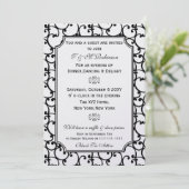 Elegant Classy Corporate party Invitation Kaart (Staand voorkant)