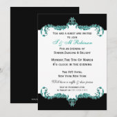 Elegant Classy Corporate party Invitation Kaart (Voorkant / Achterkant)