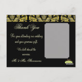 Elegant + Classy Dank u foto briefkaarten, Briefkaart (Achterkant)