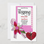 Elegant Classy Fancy Rode Romantische Plechtige br Kaart (Voorkant)