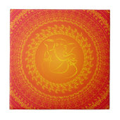 Elegant Classy Ganesh/ Indian God Tile Tegeltje (Voorkant)