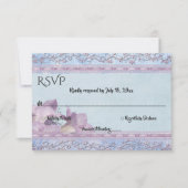 Elegant Classy Glamoureuze Classic Formal Wedding RSVP Kaartje (Voorkant)