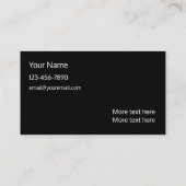 Elegant Classy Glitzy Bling Visitekaartjes (Achterkant)