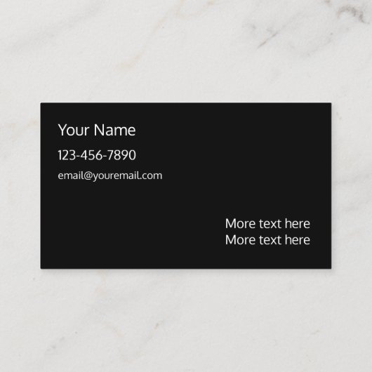 Elegant Classy Glitzy Bling Visitekaartjes (Achterkant)