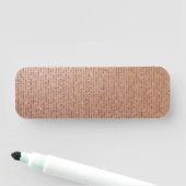 Elegant Classy Gold Sparkle Naamplaatje (In situ)