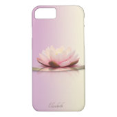 Elegant Classy Gold Stripe Lotus - Gepersonaliseer Case-Mate iPhone Case (Achterkant)
