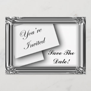 Elegant, Classy Invitations Save The Date