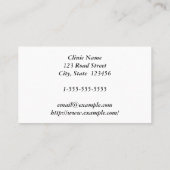 Elegant & Classy kinderarts Visitekaartje (Achterkant)