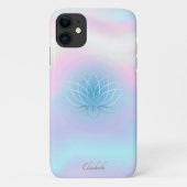 Elegant Classy Lotus Holographic Case-Mate iPhone Case (Achterkant)