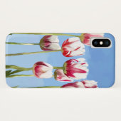 Elegant Classy Pink Gouache Florals Case-Mate iPhone Case (Achterkant (horizontaal))