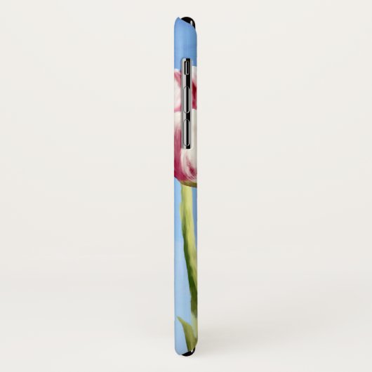 Elegant Classy Pink Gouache Florals Case-Mate iPhone Case (Achterkant/links)