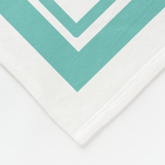 Elegant Classy Waterverf Laurels Double Lijst Fleece Deken (Hoek)