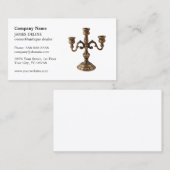 Elegant Clean Antiek Dealer Visitekaartje (Voorkant / Achterkant)