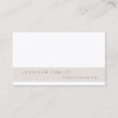 Elegant Clean Design Sjabloon Professional Moderne Visitekaartje (Voorkant)