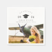 Elegant Clean Minimal Clean Photo Gradup Servet (Voorkant)