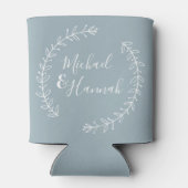 Elegant Clean Minimalist Wedding Blikjeskoeler (Achterkant)