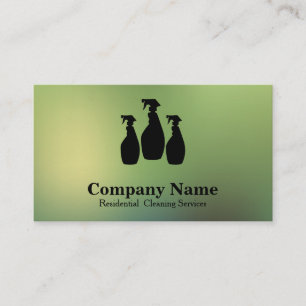 Elegant Cleaning Service Visitekaartje