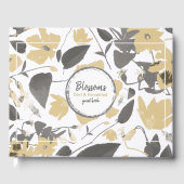 Elegant Clematis Geel Bloemen Vakantiehuis Gastenboek (Voorkant)