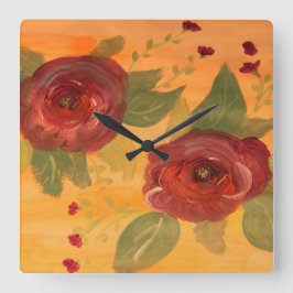 Elegant Clock Vierkante Klok