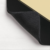 Elegant Clutch Purse Design gepersonaliseerd geel Muismat (Hoek)