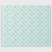 Elegant Coastal Lobster and Crabs in Mint Green Cadeaupapier (Vlak)