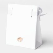 Elegant Coastal Seashell Thank you Beach Wedding Bedankdoosjes (Achterkant)