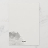 Elegant Cocktail Save the Date Wedding Invitation Kaart (Achterkant)