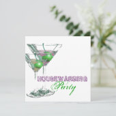 Elegant cocktailparty CUSTOMIZE Kaart (Staand voorkant)