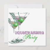 Elegant cocktailparty CUSTOMIZE Kaart (Voorkant)