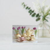 Elegant Coffee House Visitekaartje (Staand voorkant)