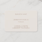 Elegant Color Harmony Professional Trendy Sjabloon Visitekaartje (Achterkant)