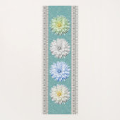 Elegant Colorful Floral Yogamat (Achterkant)