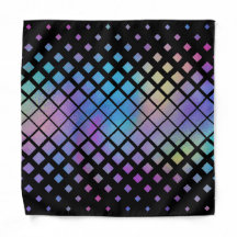 Elegant Colorful Geometric Diamonds Tegel Patroon