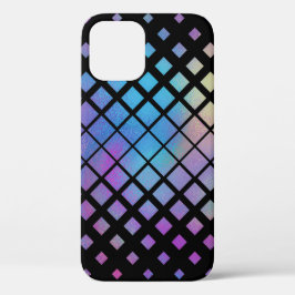 Elegant Colorful Geometric Diamonds Tegel Patroon Case-Mate iPhone Case
