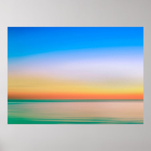 Elegant Colorful Landscape Artwork | POSTER (Voorkant)