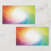 Elegant Colorful Modern Abstract Kunstwerk Trendy Notitiekaartje (Voorkant / Achterkant)