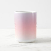 Elegant Colorful Modern Handgeschreven Manuscript  Koffiemok (Center)