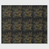 Elegant Colorful Partridges Cadeaupapier (Vlak)