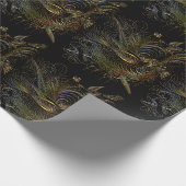 Elegant Colorful Partridges Cadeaupapier (Hoek)