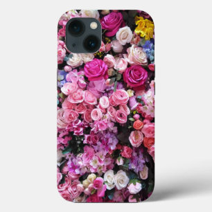 Elegant Colorful Roos Flowers Case-Mate iPhone Case