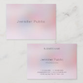 Elegant Colorful Simple Sjabloon Professional Visitekaartje (Voorkant / Achterkant)