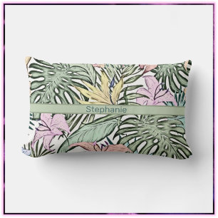 Elegant Colorful Tropical Floral Kussen