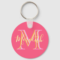 Elegant Colors Lilacs Gold Custom Monogram Name
