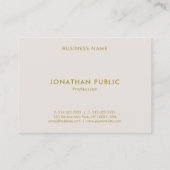 Elegant Colors Professional Sjabloon Moderne Visitekaartje (Achterkant)