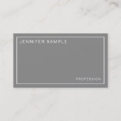 Elegant Colors Professional Stijlvol design Modern Visitekaartje (Voorkant)