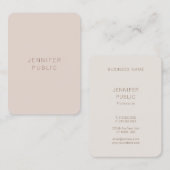 Elegant Colors Specialized Modern Luxury Sjabloon Visitekaartje (Voorkant / Achterkant)