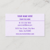 Elegant Colors Visitekaartje maakt uw eigen ontwer (Voorkant)